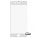 Скло дисплея для iPhone 7 Plus, оригінал, білий колір