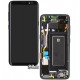 Дисплей для Samsung G950F Galaxy S8, черный, с рамкой, с сенсорным экраном 