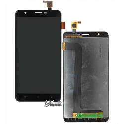 Дисплей для Oukitel U15 Pro, чорний, з сенсорним екраном