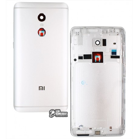 Задняя крышка батареи для Xiaomi Redmi Note 4, серебристая, original (PRC), MediaTek