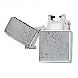 Зажигалка USB с узором "орел", электроимпульсная