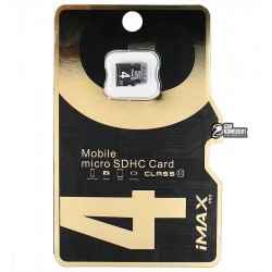 Карта памяти 4Gb MicroSD iMAX Class 10