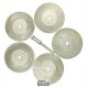 Алмазные диски 5шт + держатель диаметр диска 40мм, хвостовик 3мм, толщина диска 0.75мм