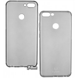 Чехол противоударный T-PHOX для Huawei P smart - Armor TPU, силиконовый, прозрачно-черный