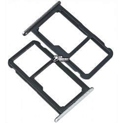 Тримач SIM-карти для Huawei P10, синий, із тримачем MMC Тримач SIM-карти для Huawei P10, синий, із тримачем MMC