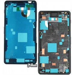 Рамка крепления дисплея для Sony D5833 Xperia Z3 Compact Mini, черная