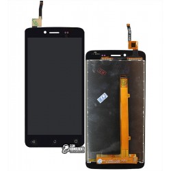 Дисплей для Fly FS505 Nimbus 7, чорний, з сенсорним екраном Дисплей для Fly FS505 Nimbus 7, чорний, з сенсорним екраном