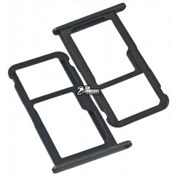 Тримач SIM-карти для Huawei P8 Lite (2017), золотистий, із тримачем MMC