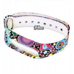 Браслет для Xiaomi MiBand 2, с цветным узором