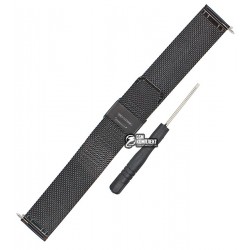 Браслет Amazfit Bip Black metal strap major link (Лицензия)