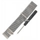 Браслет Amazfit Bip Silver magnet metal strap small link (Лицензия)