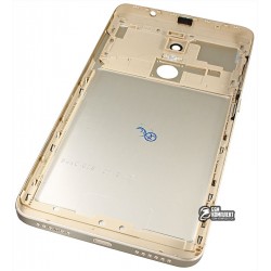 Задняя крышка батареи Xiaomi Redmi Note 4X, золотистая, Original (PRC), с боковыми кнопками, MediaTek 4/64GB