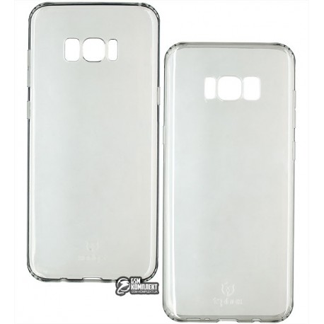 Чехол защитный T-Phox для Samsung Galaxy S8 Plus, силиконовый, прозрачно-темный