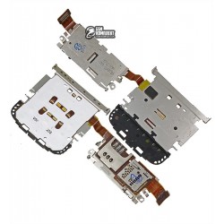 Клавіатурний модуль для Nokia C3-01, з конектором SIM-карти, з конектором карти пам'яті