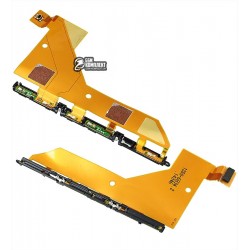 Шлейф для Sony D6603 Xperia Z3, D6633 Xperia Z3 DS, D6643 Xperia Z3, D6653 Xperia Z3, беспроводной зарядки, с компонентами