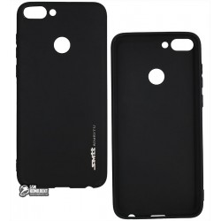 Чехол защитный Smtt для Huawei P smart, силиконовый матовый, черный