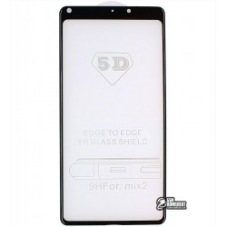 Закаленное защитное стекло для Xiaomi Mi MIX 2, 0,26 mm 9H, 3D черное Закаленное защитное стекло для Xiaomi Mi MIX 2, 0,26 mm 9H, 3D черное