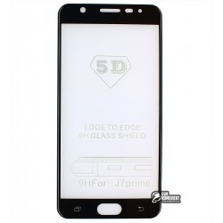 Закаленное защитное стекло для Samsung G610F Galaxy J7 Prime, 0,26 mm 9H, 3D Glass, черное Закаленное защитное стекло для Samsung G610F Galaxy J7 Prime, 0,26 mm 9H, 3D Glass, черное