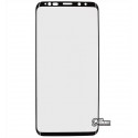 Загартоване захисне скло для Samsung G965 Galaxy S9 Plus 0,3 мм, 3D Glass, чорний колір