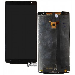 Дисплей для Oukitel K10000, чорний, з сенсорним екраном