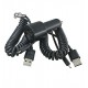 Автомобильное зарядное устройство Nokia DC-20 (2USB) c Micro USB кабелем и кабелем для зарядки Nokia 6101 
