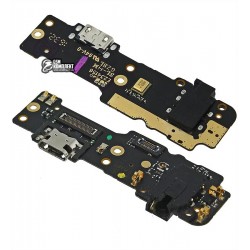 Шлейф для Meizu M3 Max, микрофона, коннектора зарядки, плата зарядки