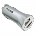 Автомобільний зарядний пристрій REMAX RCC204, (2 USB виходу 5V 2.4A), 12 В, універсальне