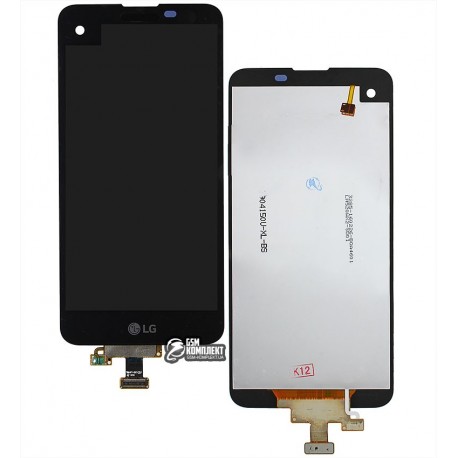 Дисплей для LG K500N, X Screen, X View K500DS, чорний, з сенсорним екраном (дисплейний модуль)