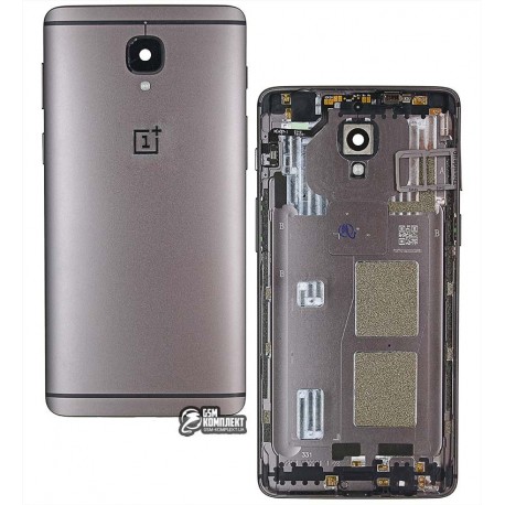 Задняя панель корпуса для OnePlus 3T A3010, черная