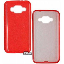 Чехол защитный для Samsung J320 / J3 (2016) силиконовый, с блестками