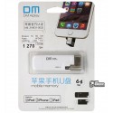 Флешка 64 Gb DM Aiplay APD001, Lightning, USB 3.0