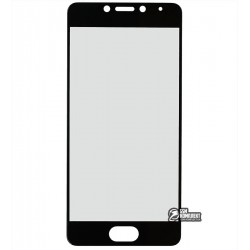 Закаленное защитное стекло для Meizu M5c 0,26 мм 9H, черное