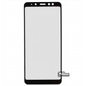 Закаленное защитное стекло DIGI Glass Screen (3D Full Glue) для Samsung A730 Galaxy A8 Plus, черное