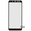 Закаленное защитное стекло DIGI Glass Screen (3D Full Glue) для Samsung A530 Galaxy A8, черное