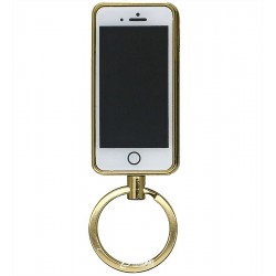 Зажигалка USB XT-4812 брелок, электрическая, со спиралью, телефон