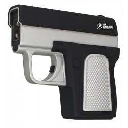 Зажигалка USB XT-4367 пистолет, электроимпульсная, черная