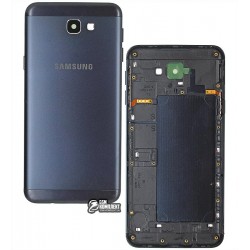 Задня панель корпусу для Samsung G570F / DS Galaxy J5 Prime, чорний колір