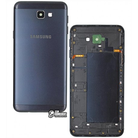 Задняя панель корпуса для Samsung G570F/DS Galaxy J5 Prime, черная