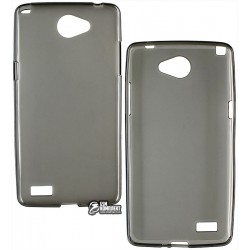 Чехол защитный для LG Max X155 Dual Sim , силиконовый, черный Чехол защитный для LG Max X155 Dual Sim , силиконовый, черный