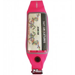 Чехол на пояс Romix RH16 Waist bag/Belt with touch screen window max 5.5' Pink Чехол на пояс Romix RH16 Waist bag/Belt with touch screen window max 5.5' Pink