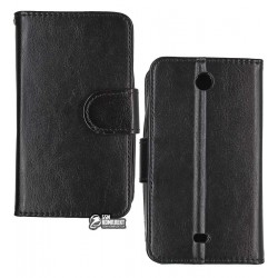 Чехол-книжка TOTO для Microsoft Lumia 430 Dual, черный