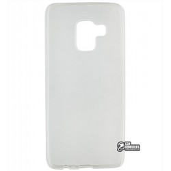 Чехол ультратонкий для Samsung Galaxy A8 2018 (A530FZ), силиконовый, прозрачный