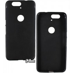 Чехол защитный для Huawei Nexus 6P, силиконовый, черный