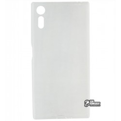 Чехол ультратонкий для Sony Xperia XZ F8332 Dual, силиконовый, прозрачный