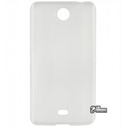 Чехол защитный для Microsoft Lumia 430 Dual, силиконовый, прозрачный