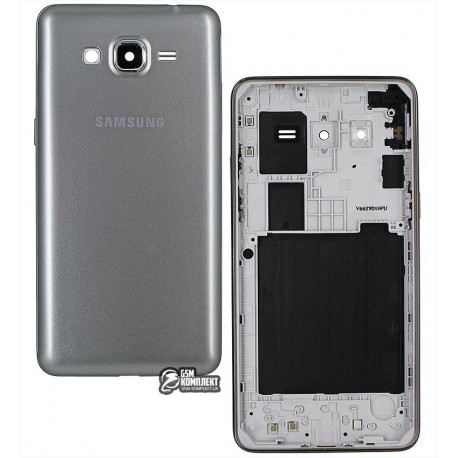 Корпус для мобильного телефона Samsung G530H Galaxy Grand Prime, серый, dual sim