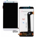 Дисплей для Prestigio MultiPhone 5530 Duo Grace Z5, білий, з сенсорним екраном (дисплейний модуль)
