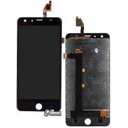 Дисплей для Ulefone Be Touch 2, Be Touch 3, чорний, з сенсорним екраном (дисплейний модуль),#G55QUS52/GS00454D055-FPC-V2