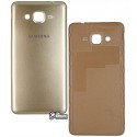 Задня кришка батареї для Samsung G530H Galaxy Grand Prime, золотистий колір