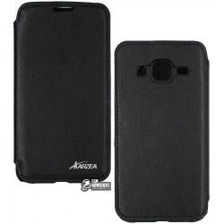 Чехол-книжка Karzea для Samsung J200 Galaxy J2, черная